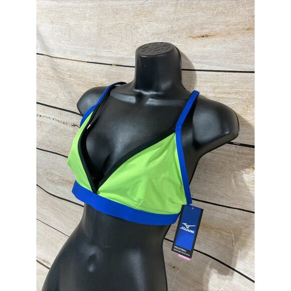 Mizuno Beach Volleyball Top Size Medium New Bra Bikini Active Reversible - Picture 7 of 10